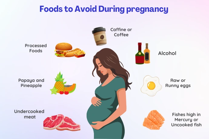 Foods to avoid when pregnant 