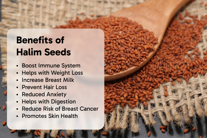 halim seeds benefits for female